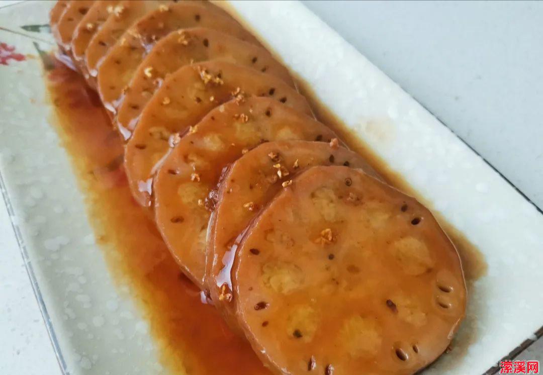 桂花糯米藕 好运连连 年夜饭必备甜品