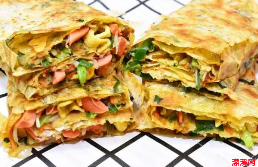 滕州菜煎饼面糊怎么酥脆，教你在家做滕州菜煎饼