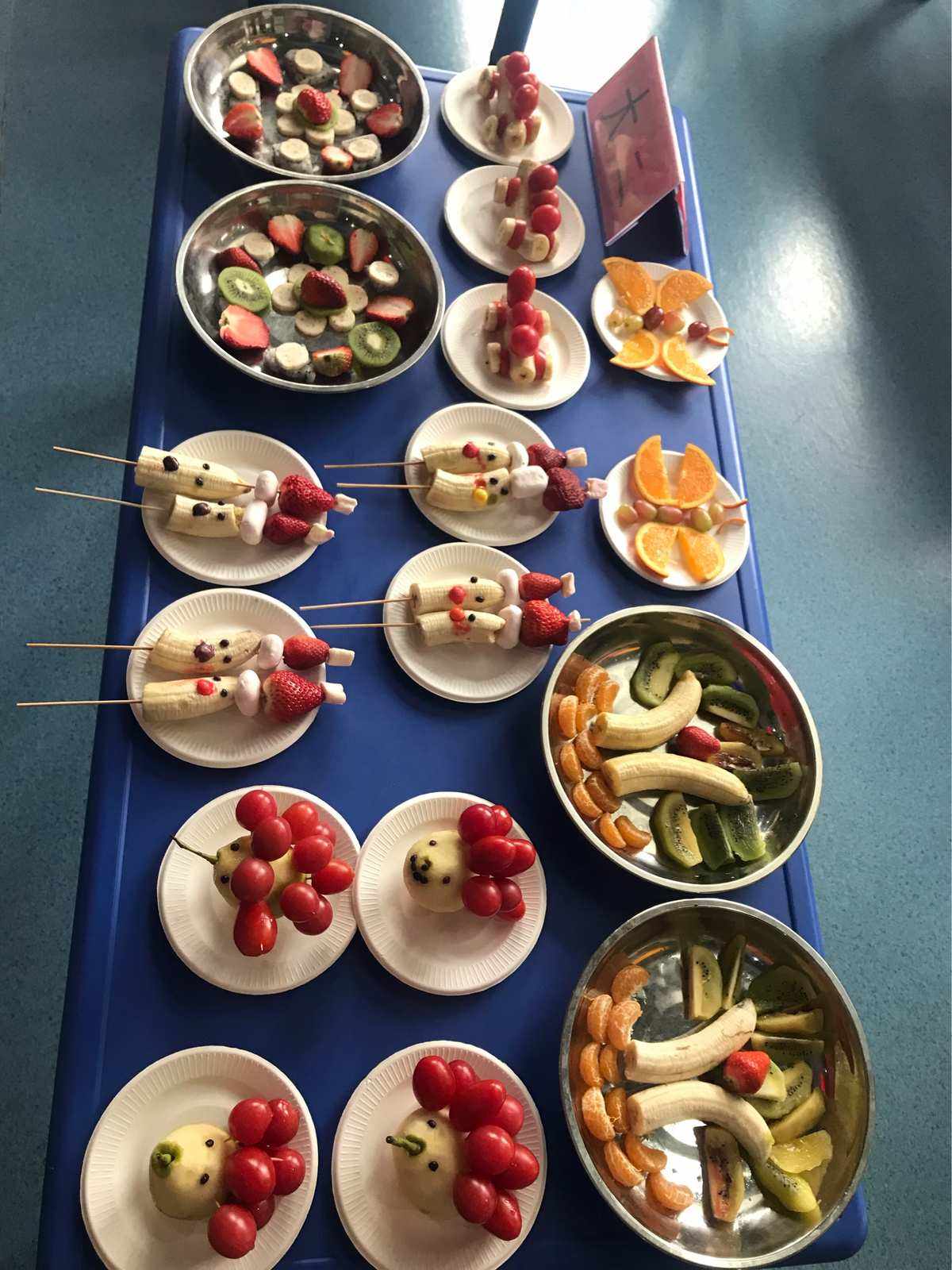 幼儿园水果拼盘图片,幼儿园水果拼盘图片好看好吃简单