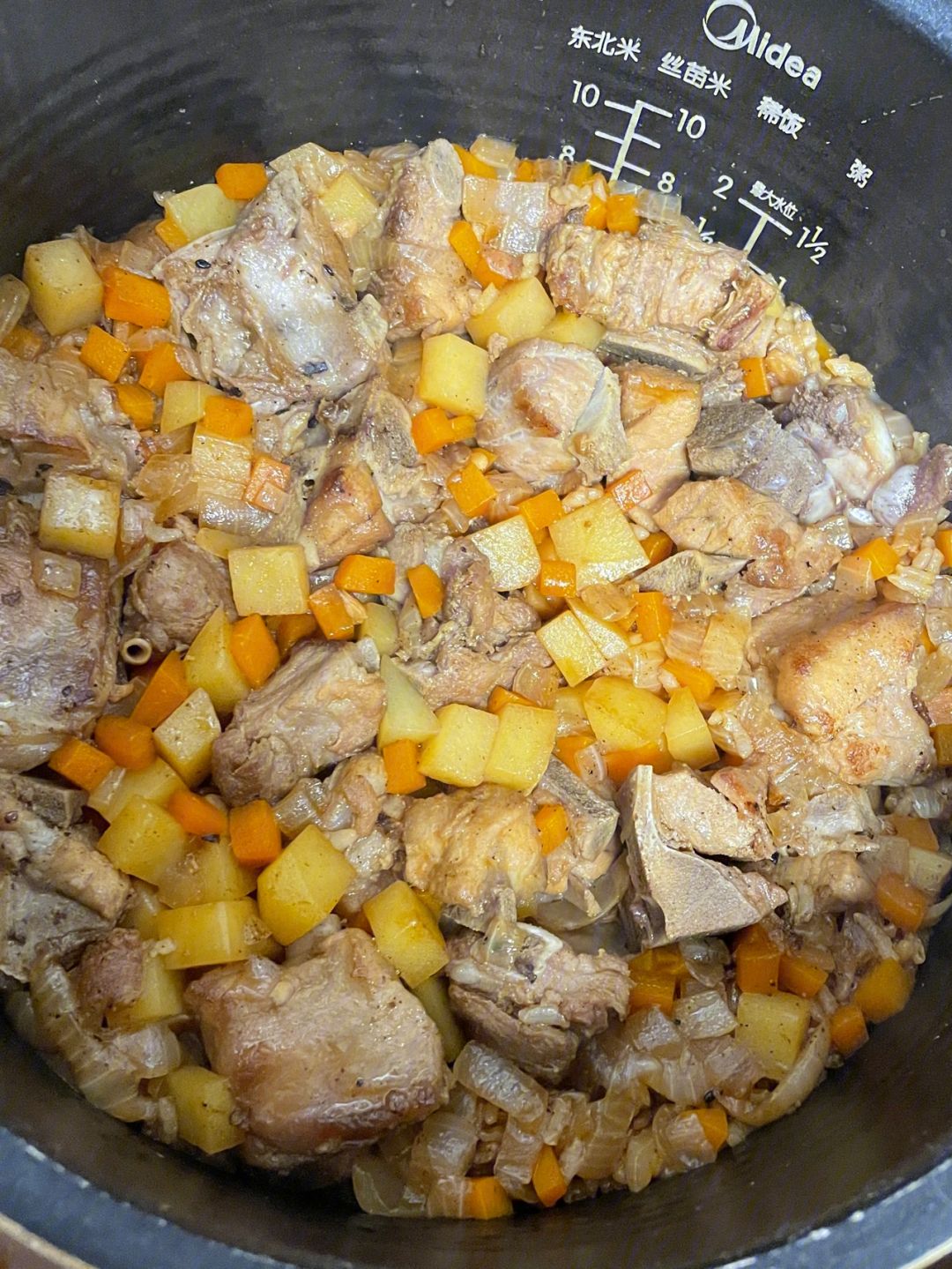 排骨焖饭的做法电压力锅,排骨焖饭的做法
